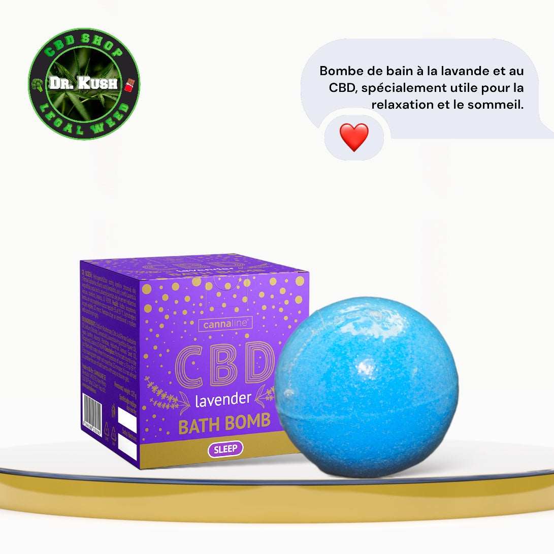 Canaline Lavendel en CBD Badbom