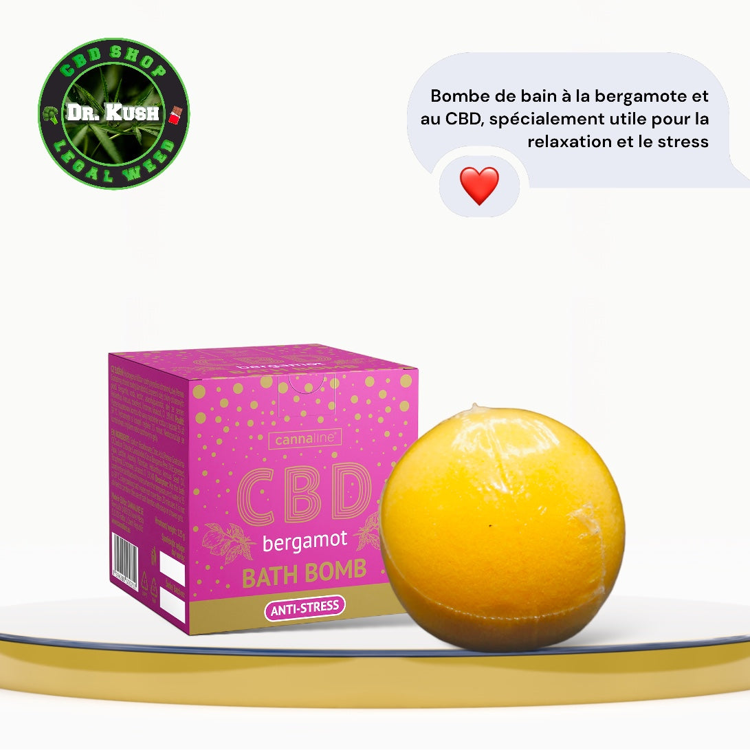 Canaline Bath Bomb met Bergamot en CBD