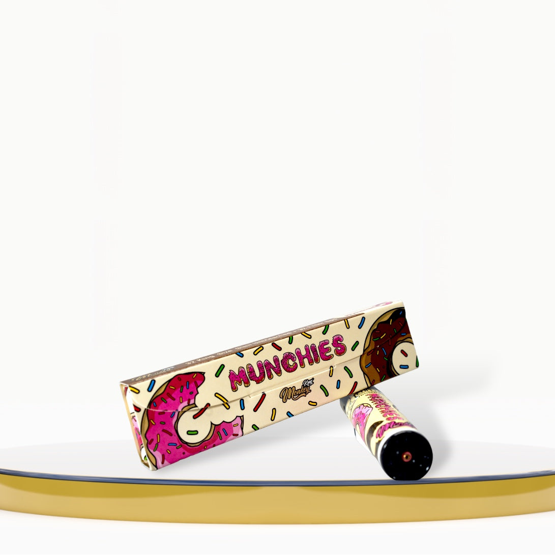 Briquet Clipper et feuilles slims avec filtres édition Munchies - Monkey King