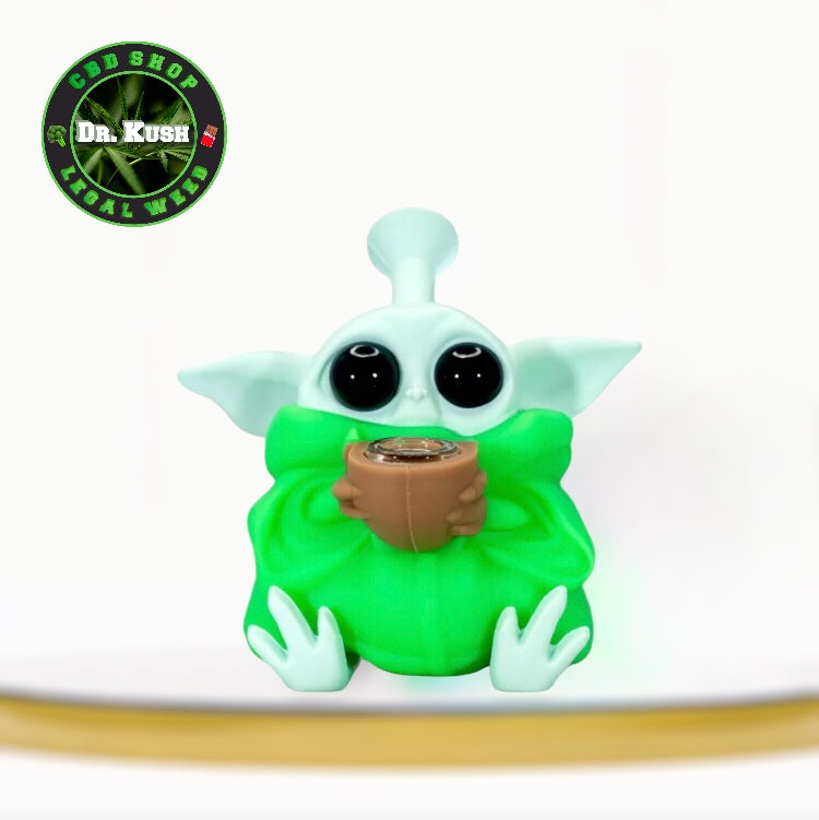 Bong Silicone - Star Wars Baby Yoda - 13cm