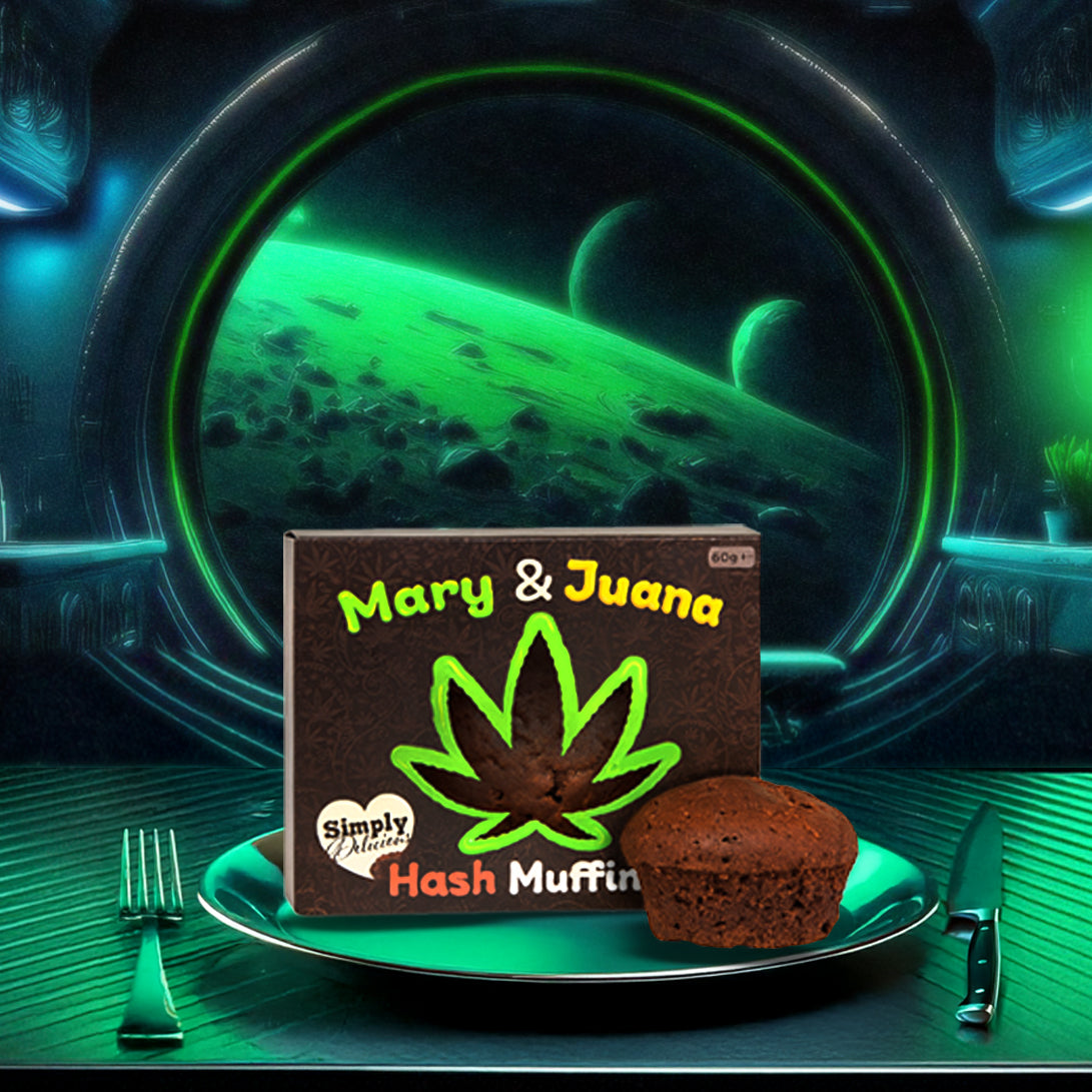 Euphoria - Mary & Juana - Hash Muffin - 60gr
