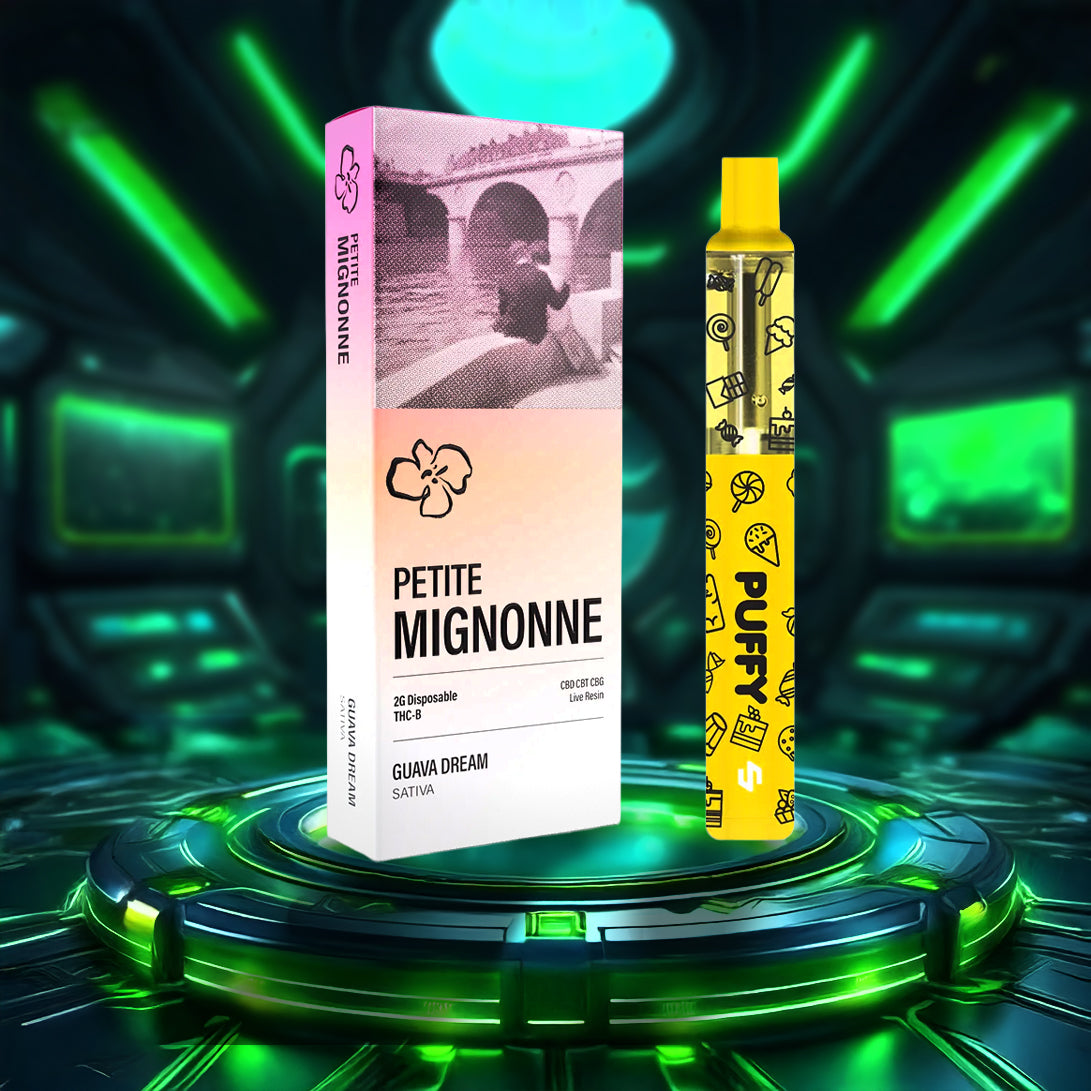 Puff THC-B - 2ml/1200 Puffs - Petite Mignonne