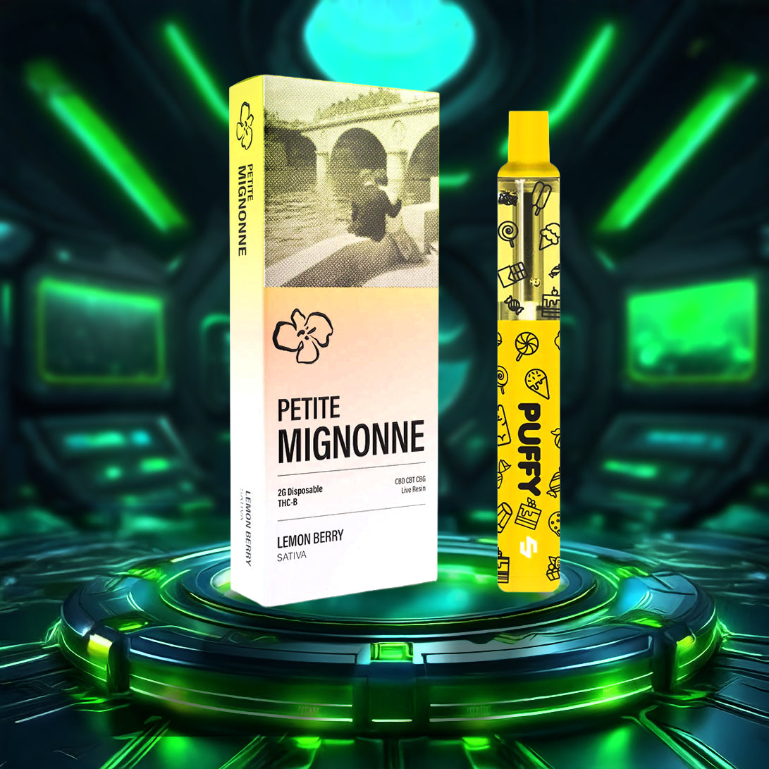 Puff THC-B - 2ml/1200 Puffs - Petite Mignonne