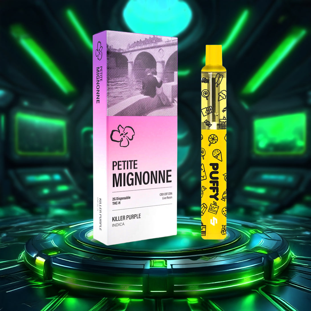 Puff THC-H - 2ml/1200 Puffs - Petite Mignonne