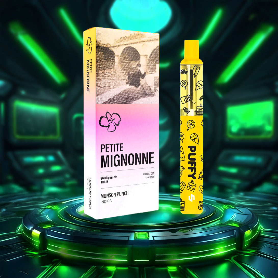 Puff THC-H - 2ml/1200 Puffs - Petite Mignonne