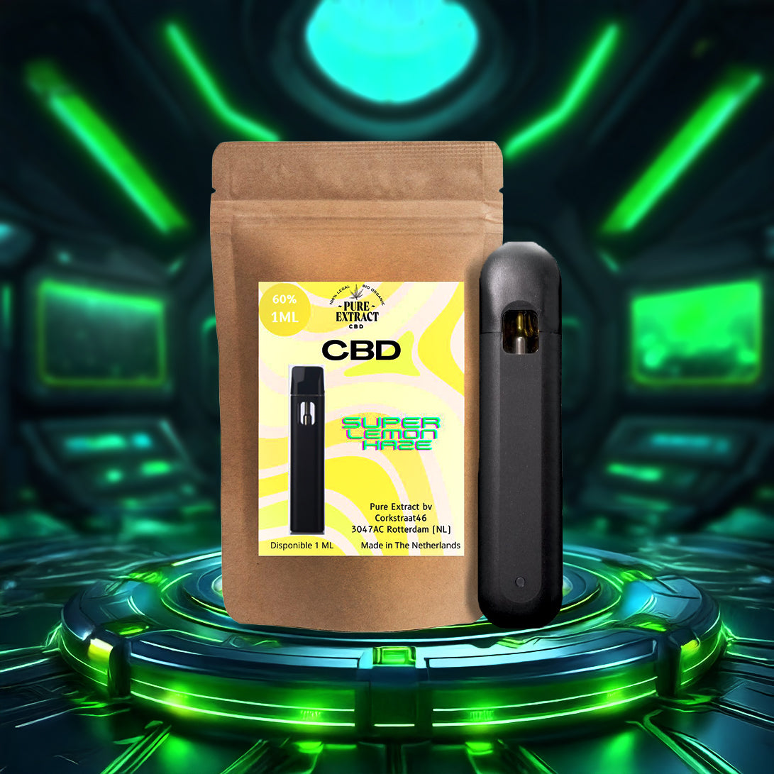Puff CBD 60% - 1ml/400 Bouffées - Pure Extract CBD
