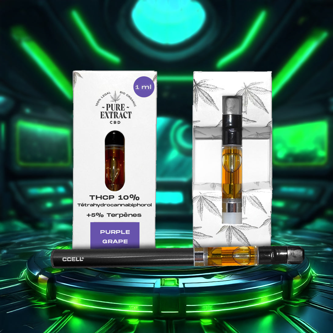 Cartouche THCP - 1ml/600 Bouffées - Pure Extract CBD