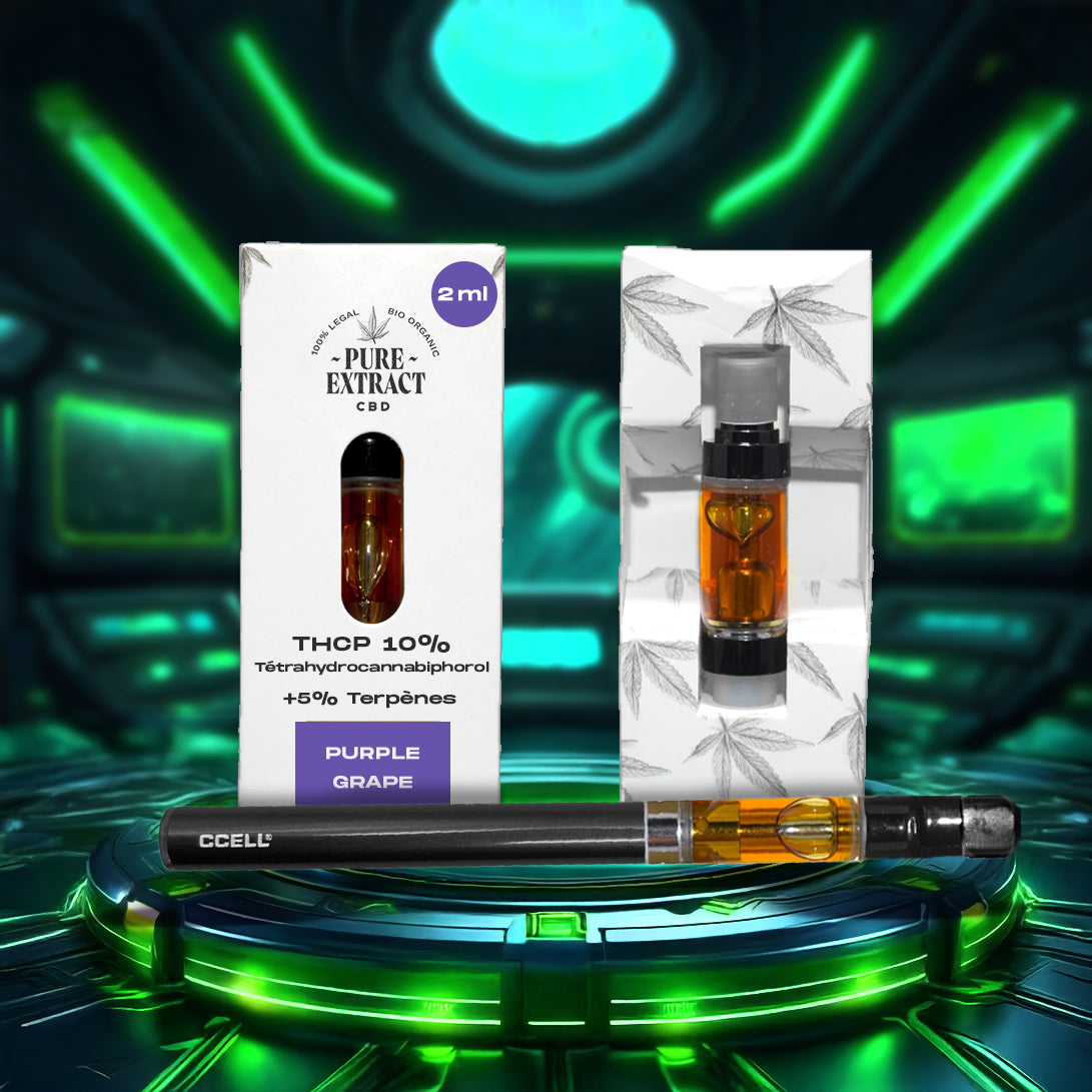 Cartouche THCP - 2ml/1300 Bouffées - Pure Extract CBD
