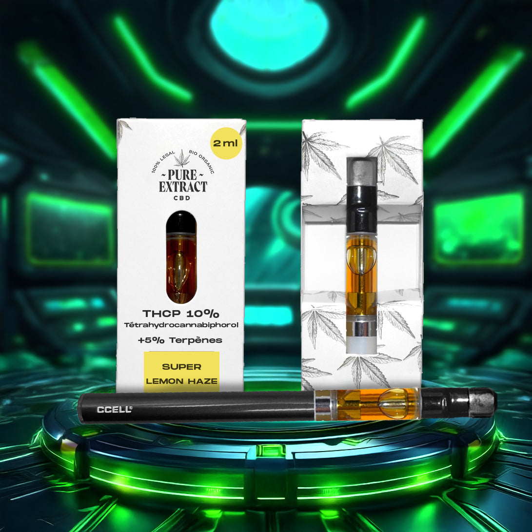 Cartouche THCP - 2ml/1300 Bouffées - Pure Extract CBD