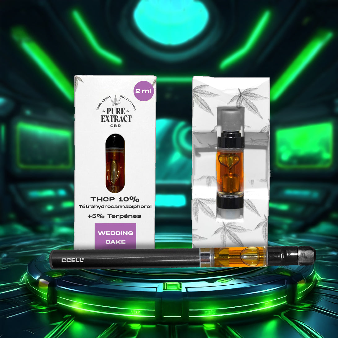 Cartouche THCP - 2ml/1300 Bouffées - Pure Extract CBD