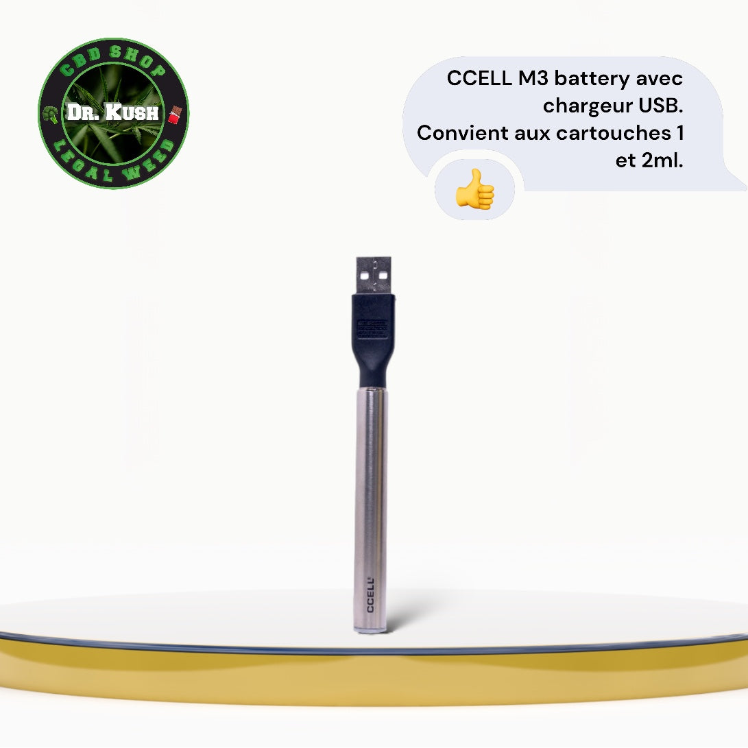 CCEL M3 Battery - Cartridge - 1ML and 2ML - Silver