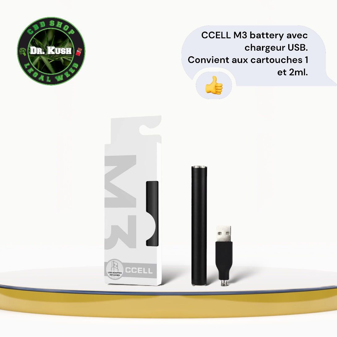 CCEL M3 Battery - Cartridge - 1ML and 2ML - Black