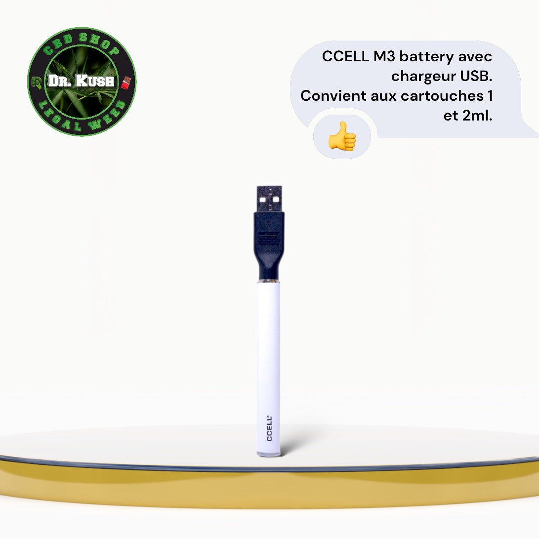CCEL M3 Battery - Cartridge - 1ML and 2ML - White