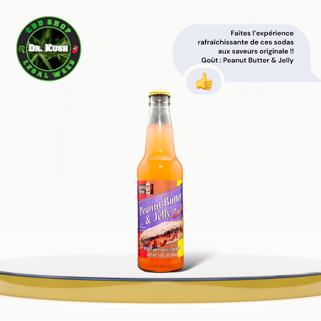 Refreshing Soda - Peanut Butter & Jelly - Lester's Fixins