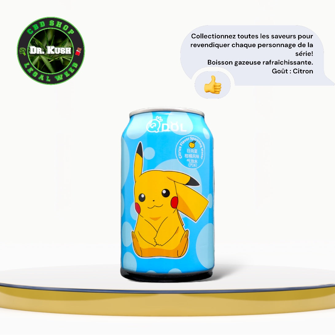 Boisson - Gazeuse - Rafraîchissante - Qdol - Goût : Citron