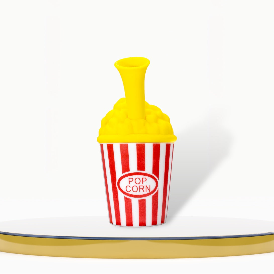 Silicone Bong - Popcorn - 15cm