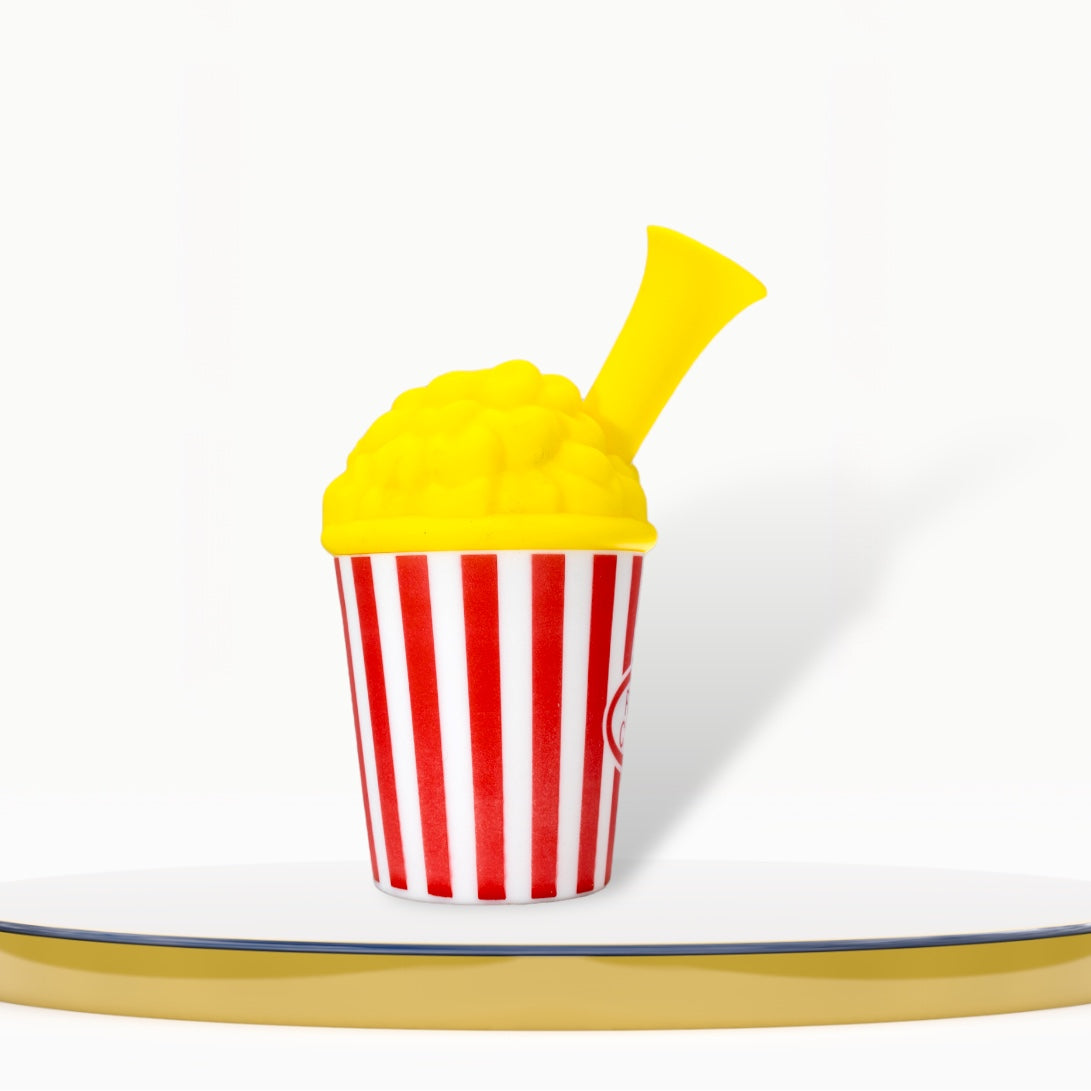 Silicone Bong - Popcorn - 15cm