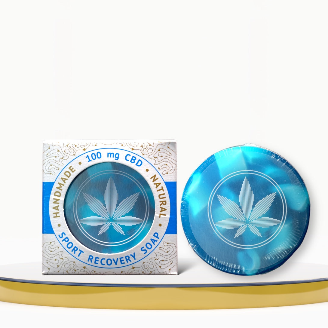 Cannaline Savon Artisanal Récupération Sportive au CBD - 100mg