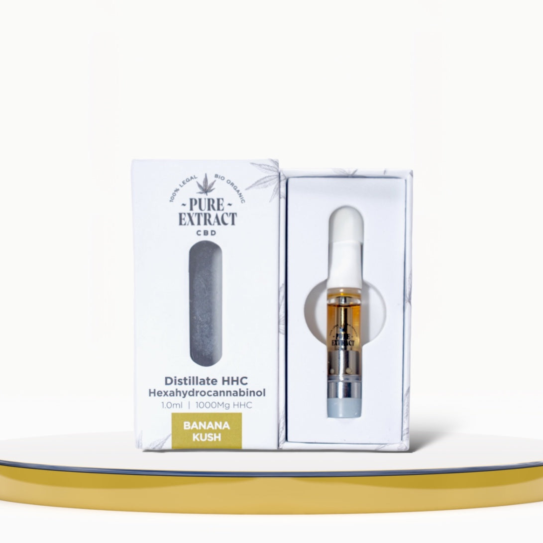 Cartridge (Dab Pen) of HHC Banana Kush - 95% HHC