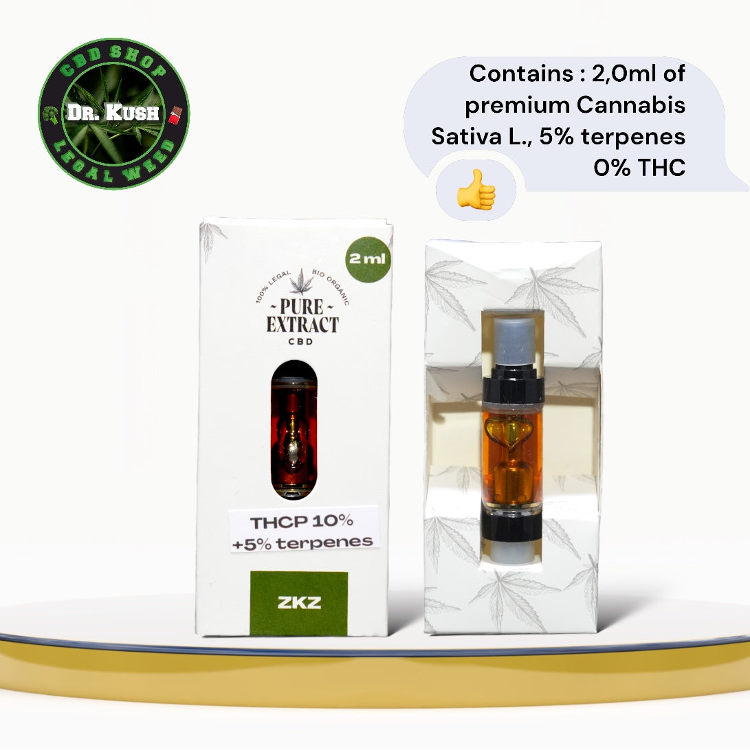 THCP Zkz Dab Pen Cartridge van Pure Extract - 10% THCP - 1ML en 2ML