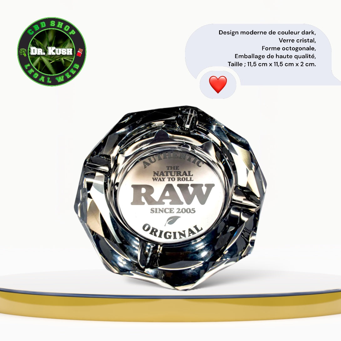 Cendrier en verre - Darkside - RAW