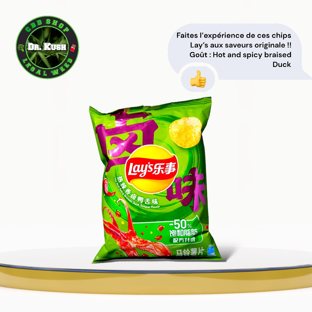 Crisps - Lay's - Hot And Spicy Braised Duck