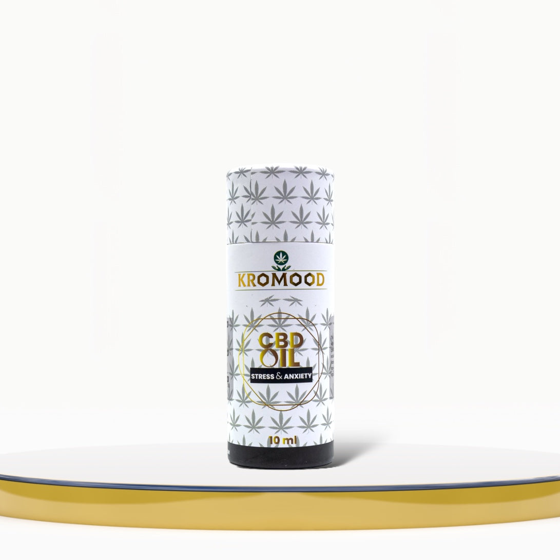 CBD Olie - Stress & Angst - 10ml - CBD / CBG - Kromood