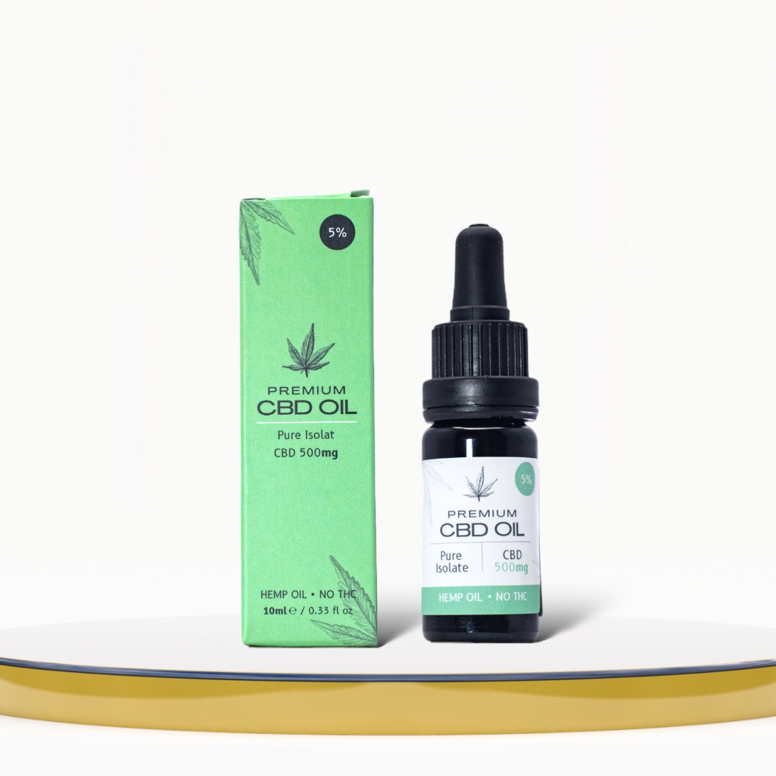 Pure Isolate CBD Oil 5% - Pure Extract CBD