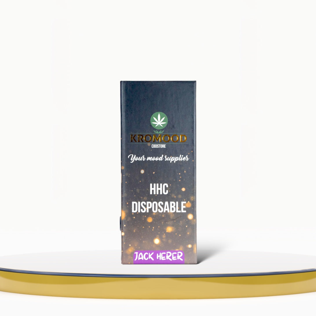 KroMood Disposable Puff HHC - Jack Herer: The Evolution of Vaping, 95% HHC/1000MG, 600 Puffs, CCELL Puff Technology