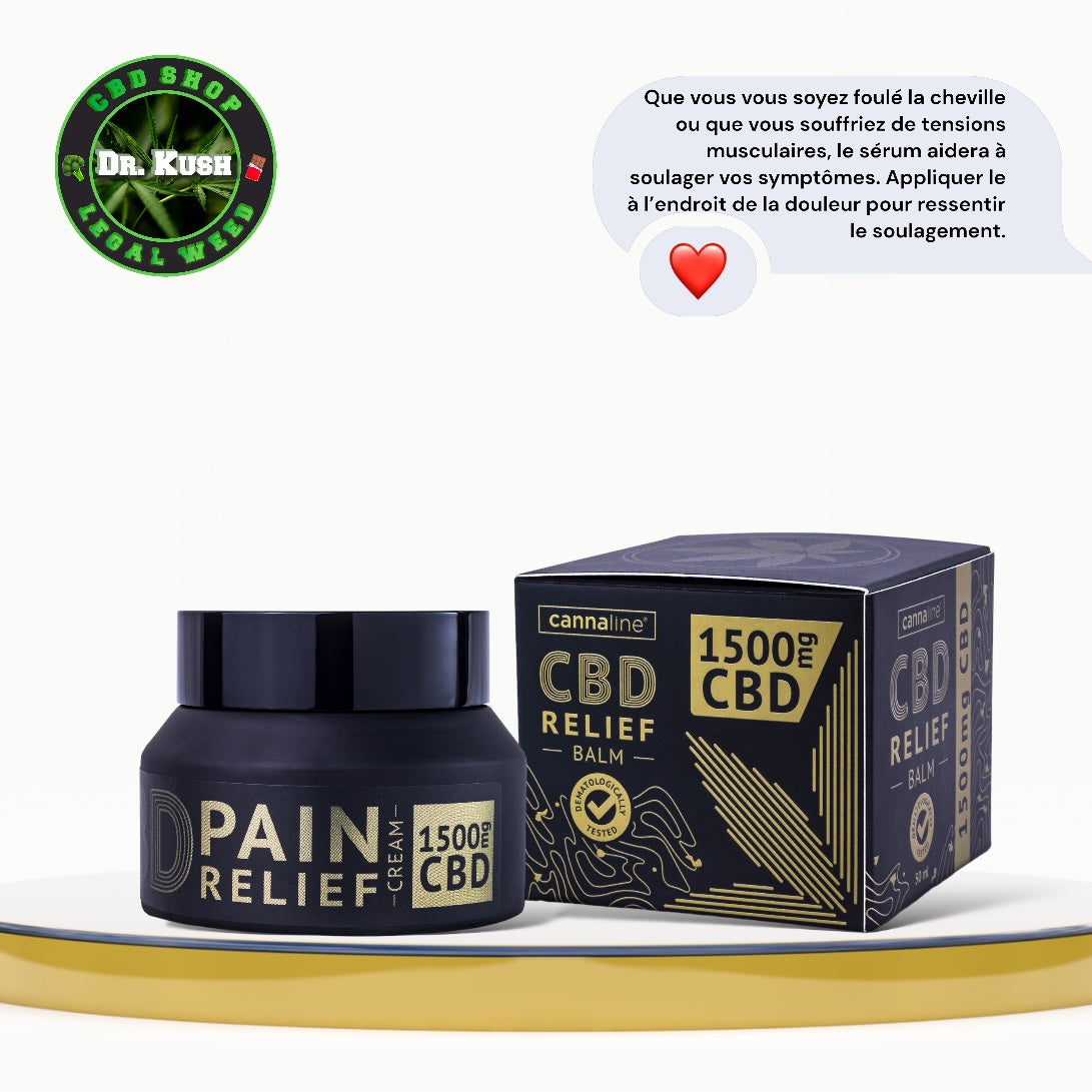 Cannaline Reliefbalsem 1500 MG