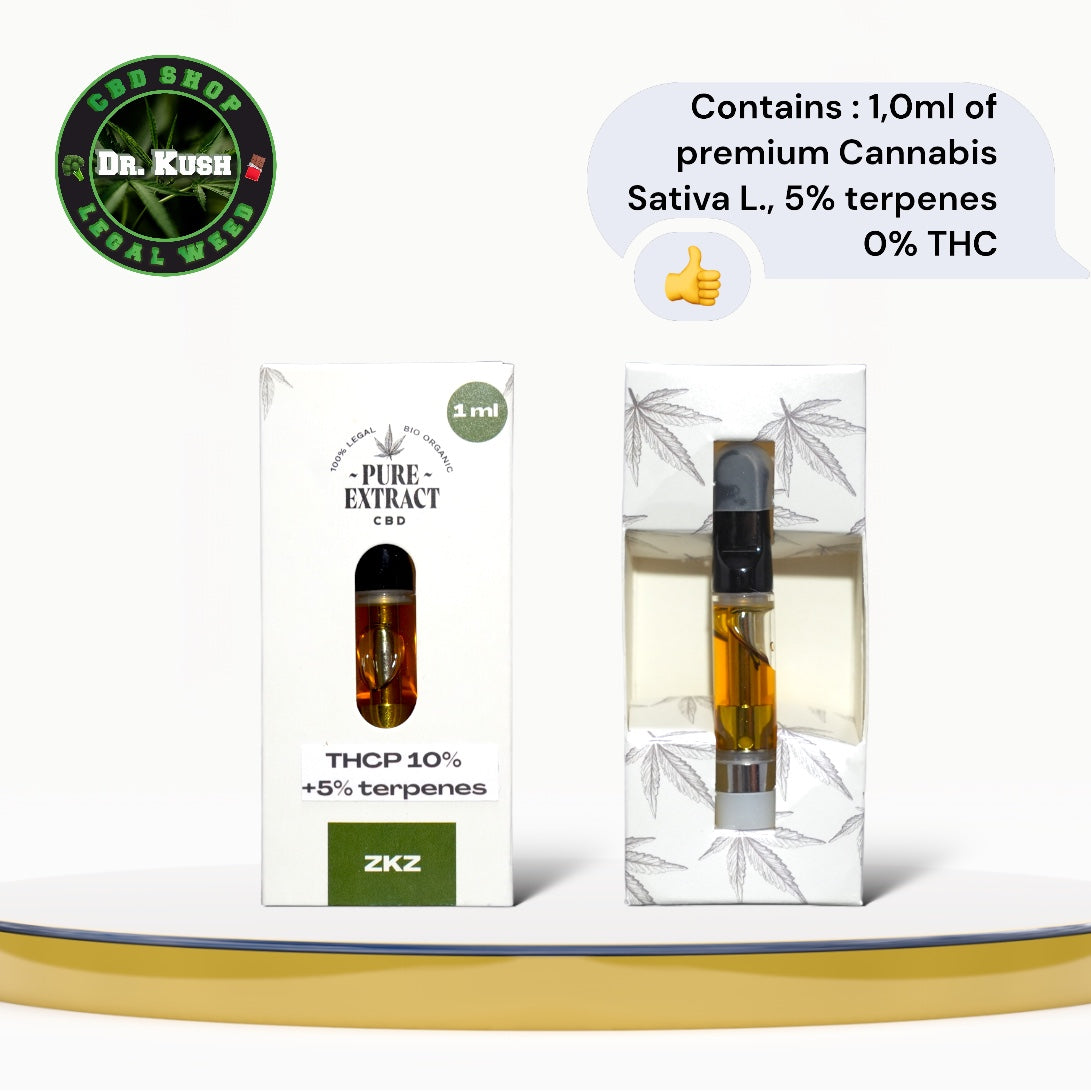 THCP Zkz Dab Pen Cartridge van Pure Extract - 10% THCP - 1ML en 2ML