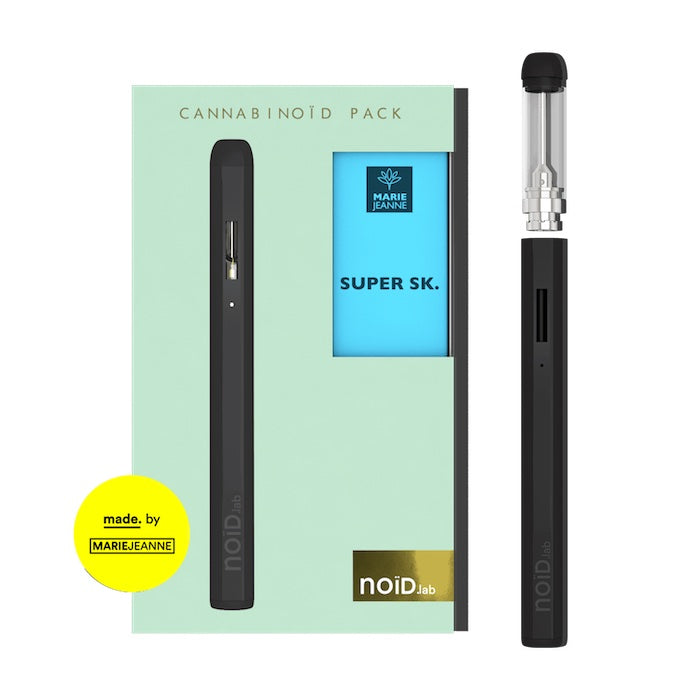 Marie-Jeanne - Pack Vape Pen noïd.lab CBD + E-liquid Super SK 10ml
