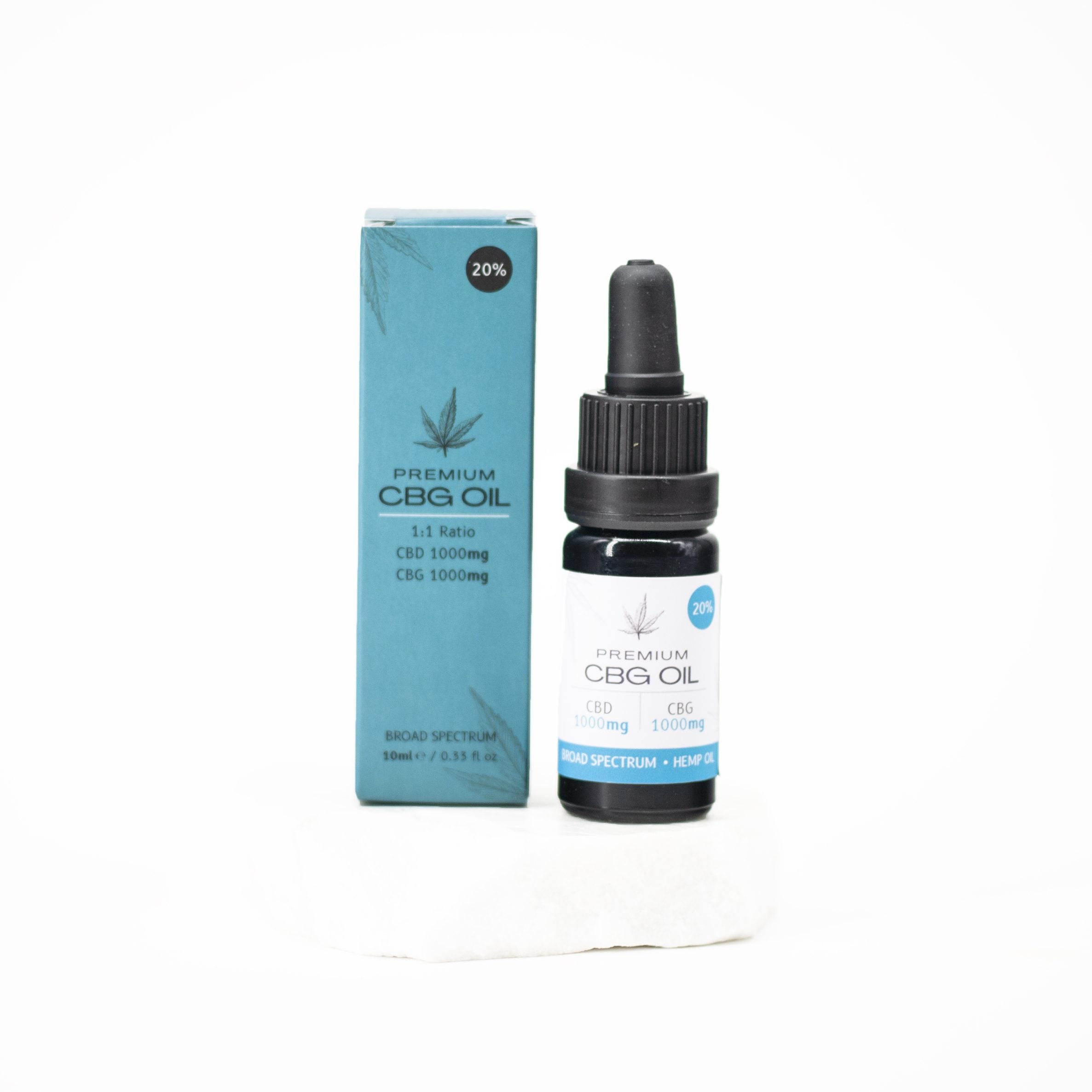 CBD/CBG Oil 20% - Pure Extract Broad Spectrum CBD