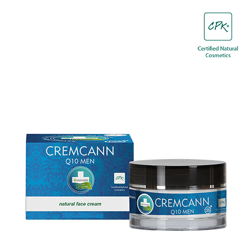 CREMCANN Q10 MEN - Gezichtscrème voor mannen ANNABIS – Coenzym Q10 (15ml)