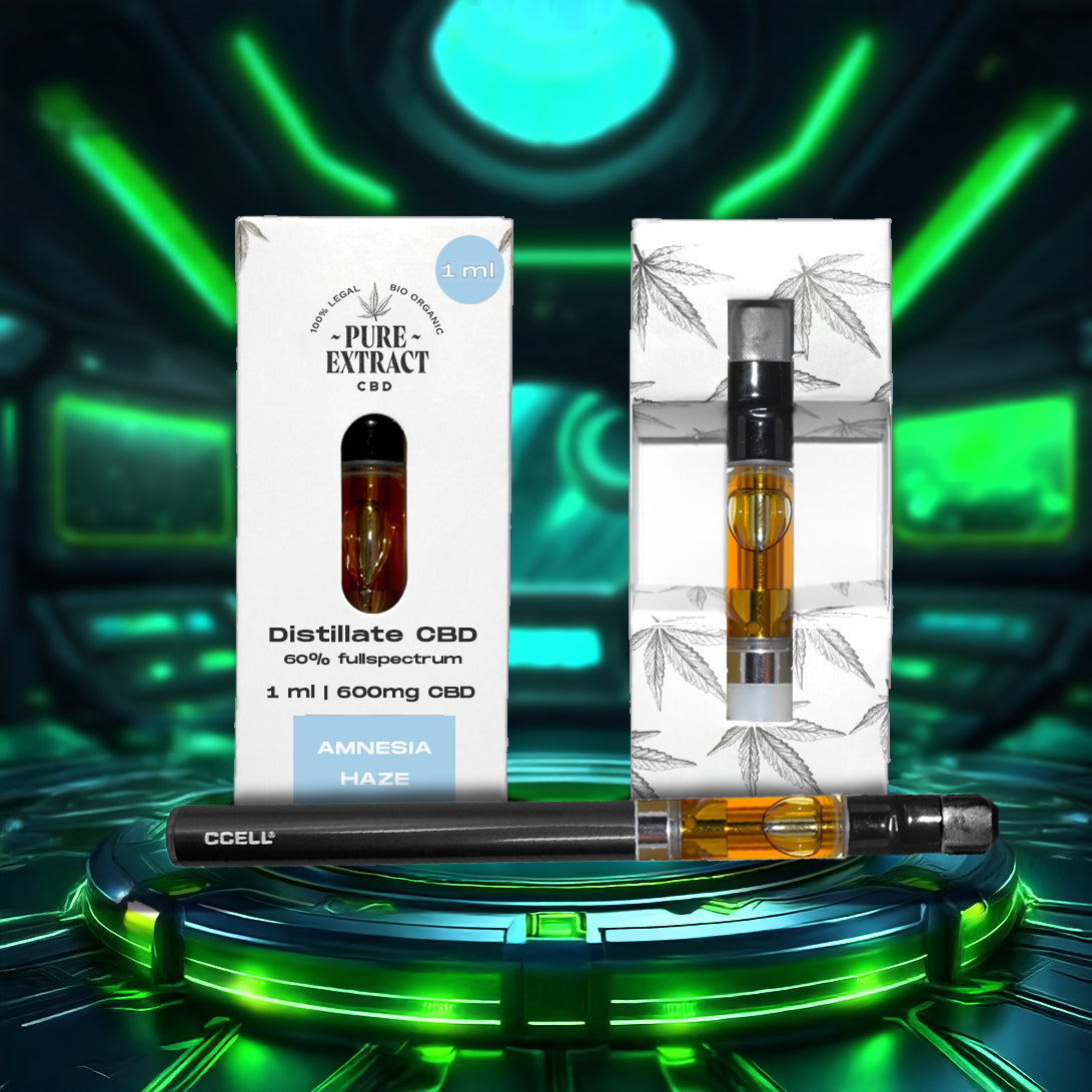 Cartouche CBD - 1ml/600 Bouffées - Pure Extract CBD