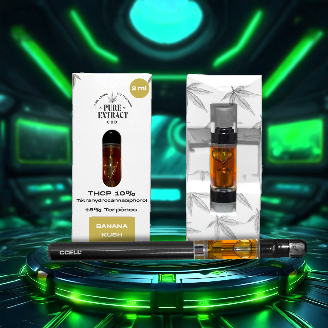Cartouche THCP - 2ml/1300 Bouffées - Pure Extract CBD