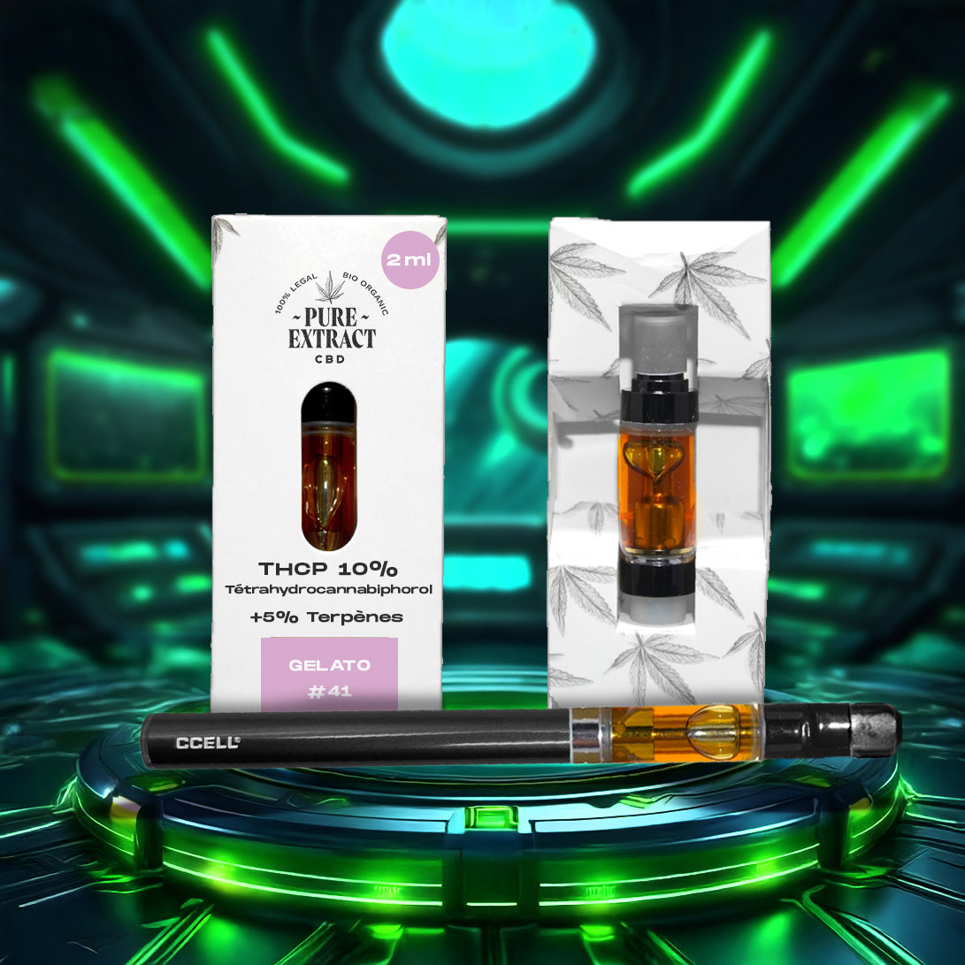 Cartouche THCP - 2ml/1300 Bouffées - Pure Extract CBD