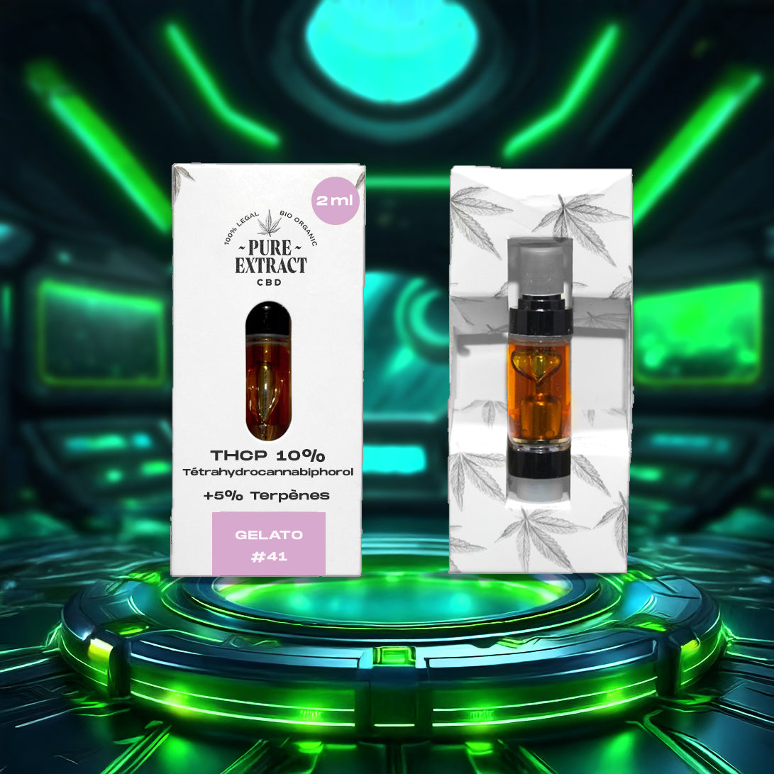 Cartouche THCP - 2ml/1300 Bouffées - Pure Extract CBD