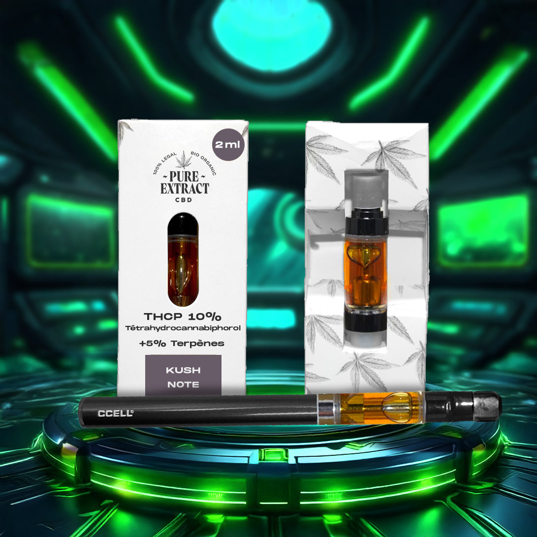 Cartouche THCP - 2ml/1300 Bouffées - Pure Extract CBD