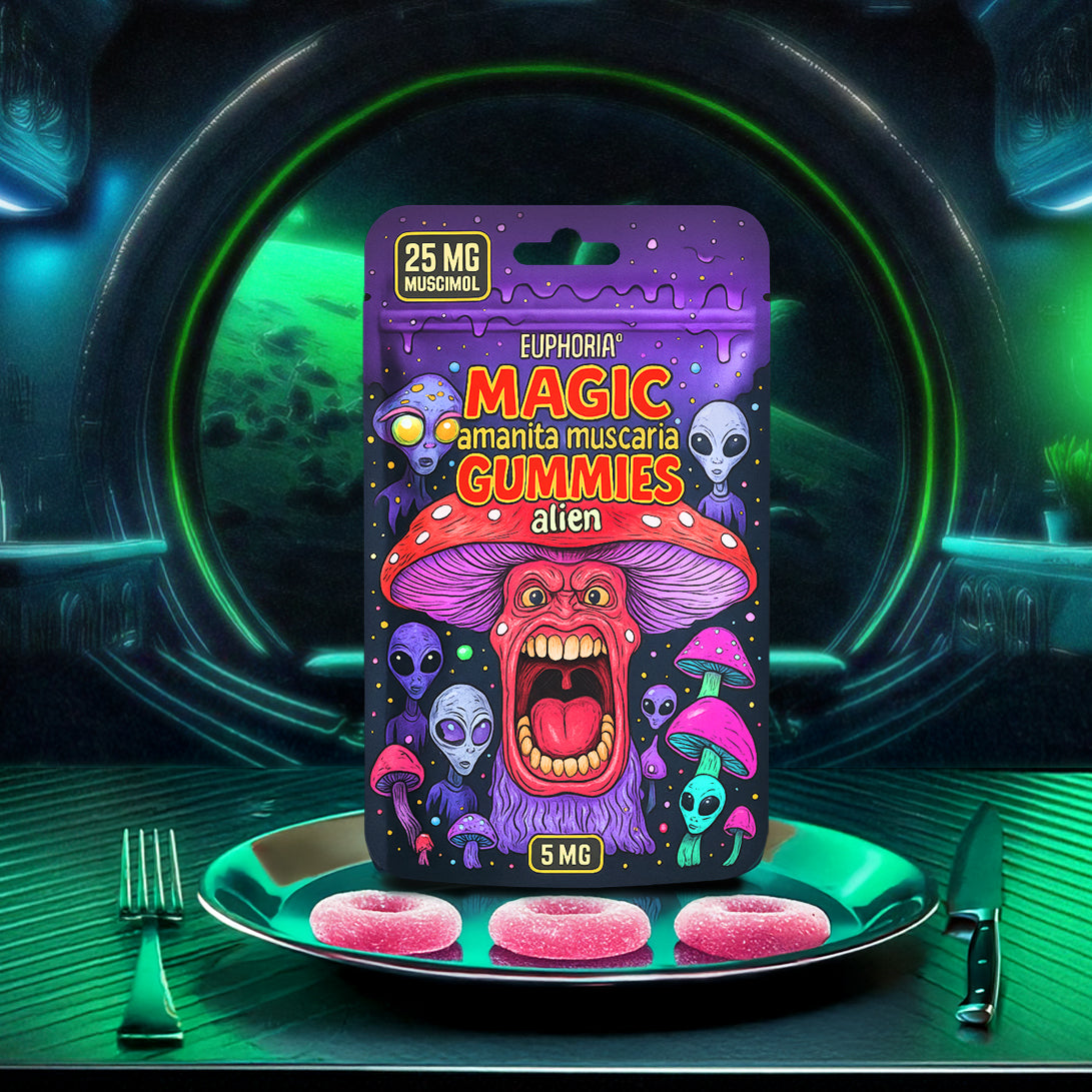 Gummies MUSCIMOL - Alien Magic - 25mg