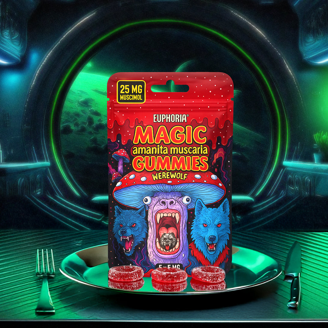 Gummies MUSCIMOL - Werewolf Magic - 25mg