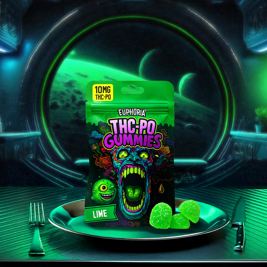 Gummies THC-PO x5 - Saveur Lime