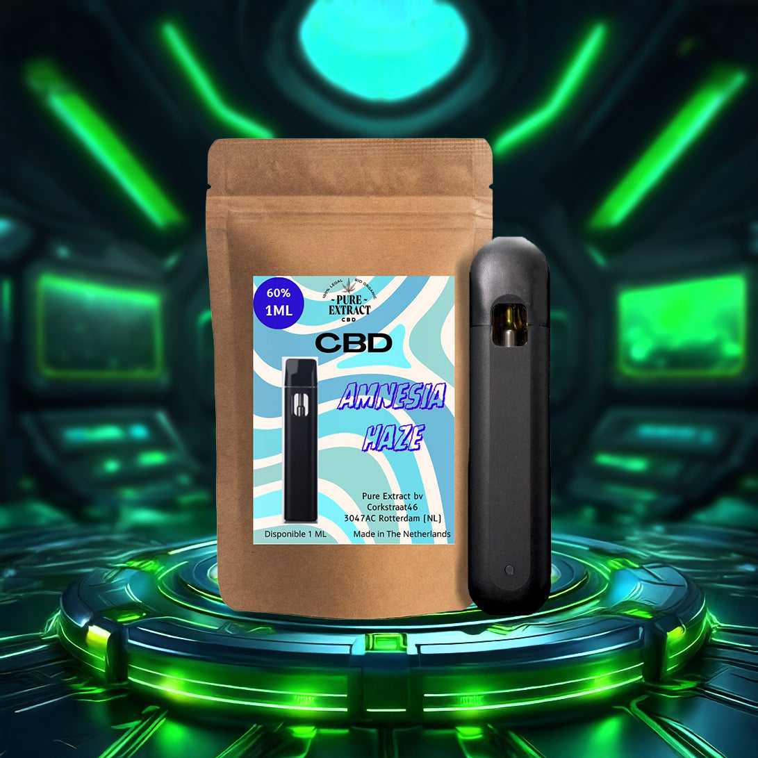 Puff CBD 60% - 1ml/400 Bouffées - Pure Extract CBD