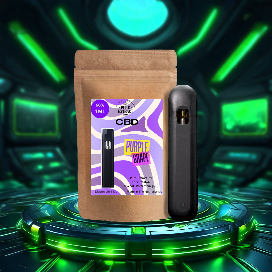 Puff CBD 60% - 1ml/400 Bouffées - Pure Extract CBD
