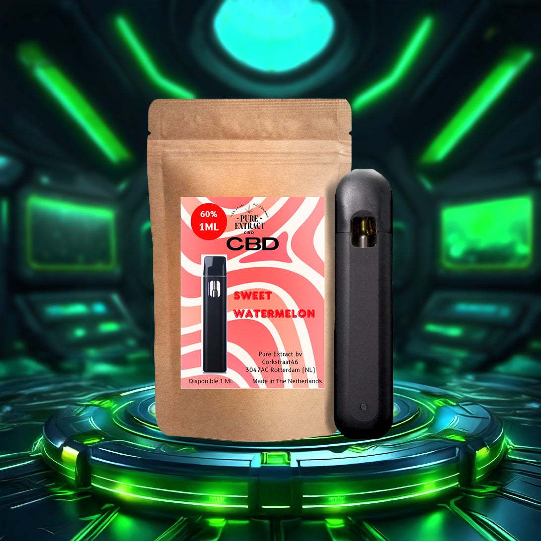 Puff CBD 60% - 1ml/400 Bouffées - Pure Extract CBD