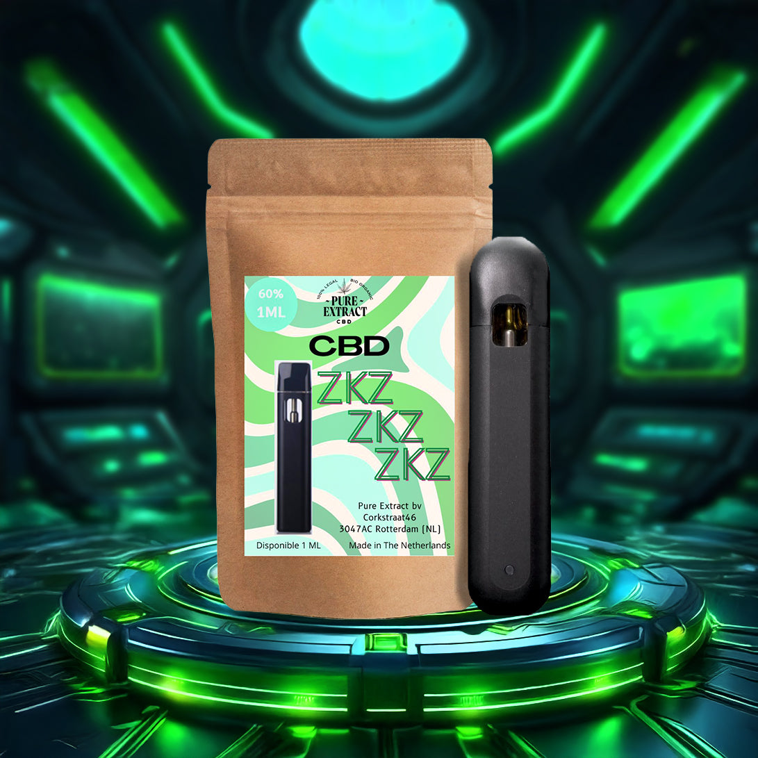 Puff CBD 60% - 1ml/400 Bouffées - Pure Extract CBD