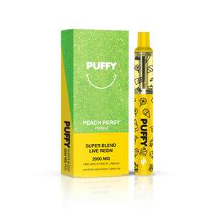 PUFFY 2G - Puff Jetable - Peach Persy (Super Blends HHC) - HHC/2000MG - 1200 bouffées
