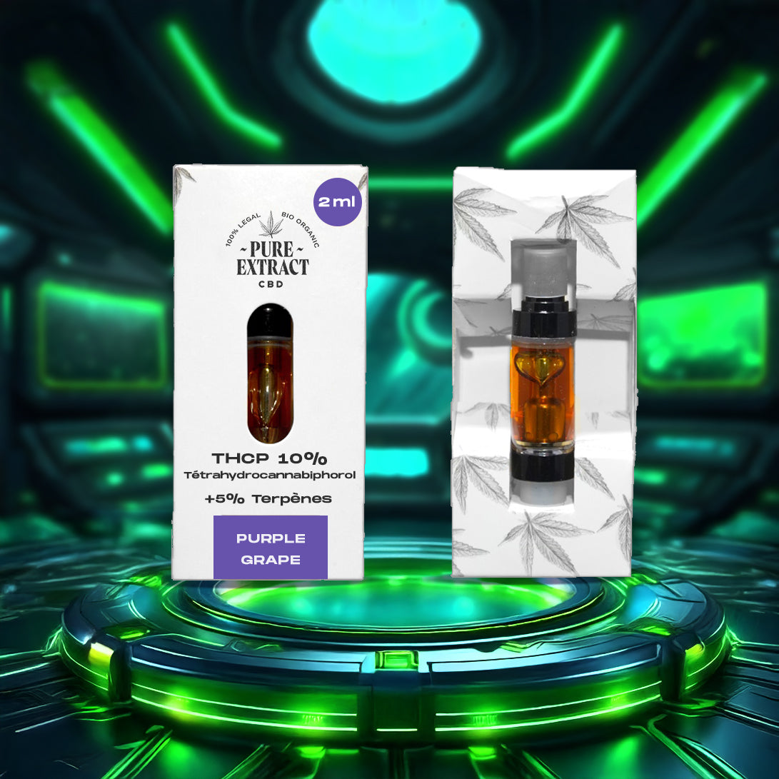 Cartouche THCP - 2ml/1300 Bouffées - Pure Extract CBD