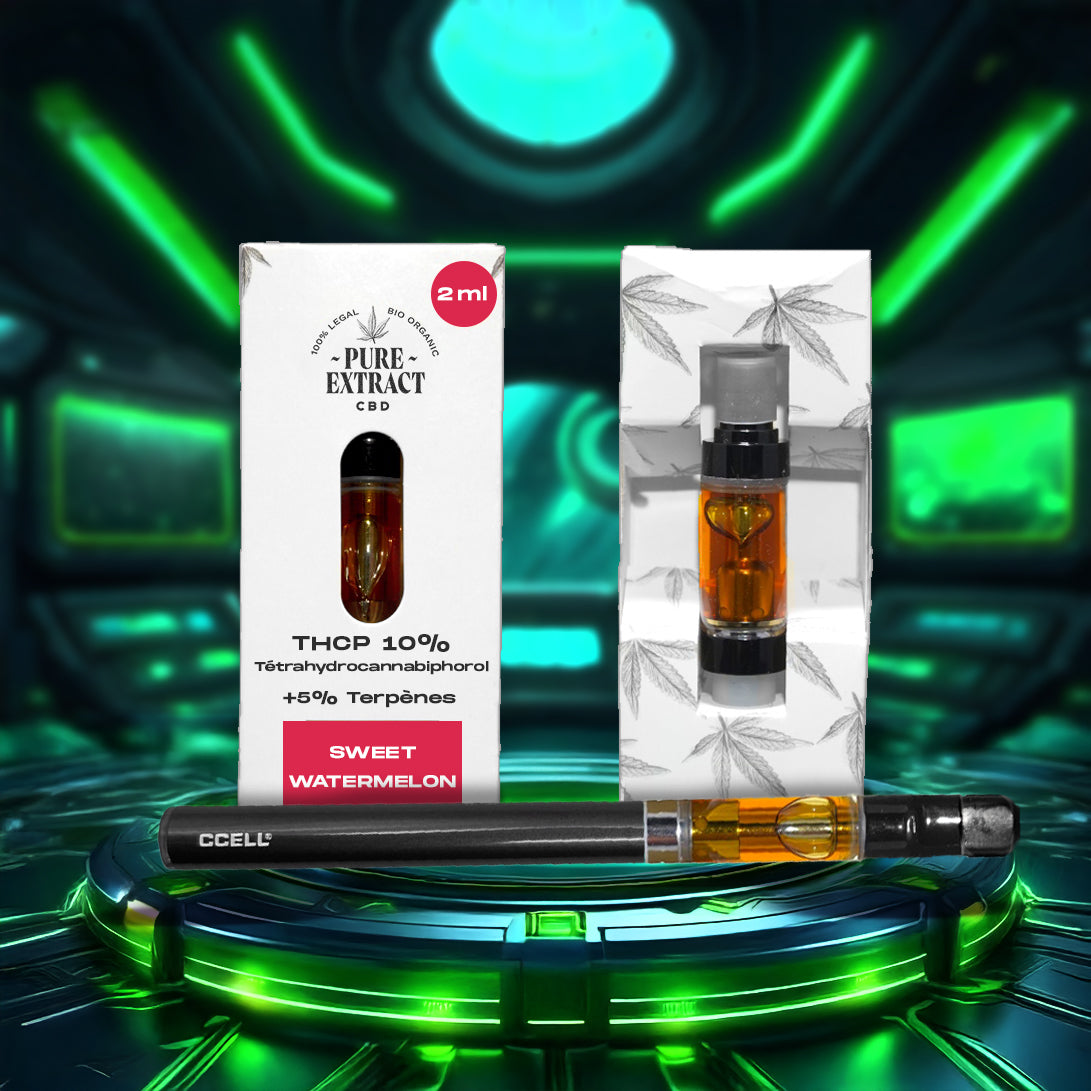Cartouche THCP - 2ml/1300 Bouffées - Pure Extract CBD