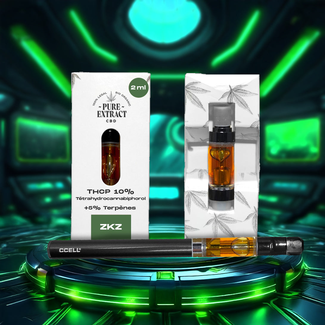 Cartouche THCP - 2ml/1300 Bouffées - Pure Extract CBD